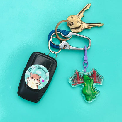 Bridge Biting Gator (inspired by SFSU)