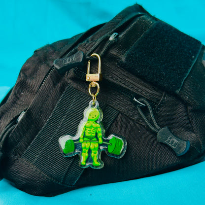 Buff Green Smisk Deadlifting