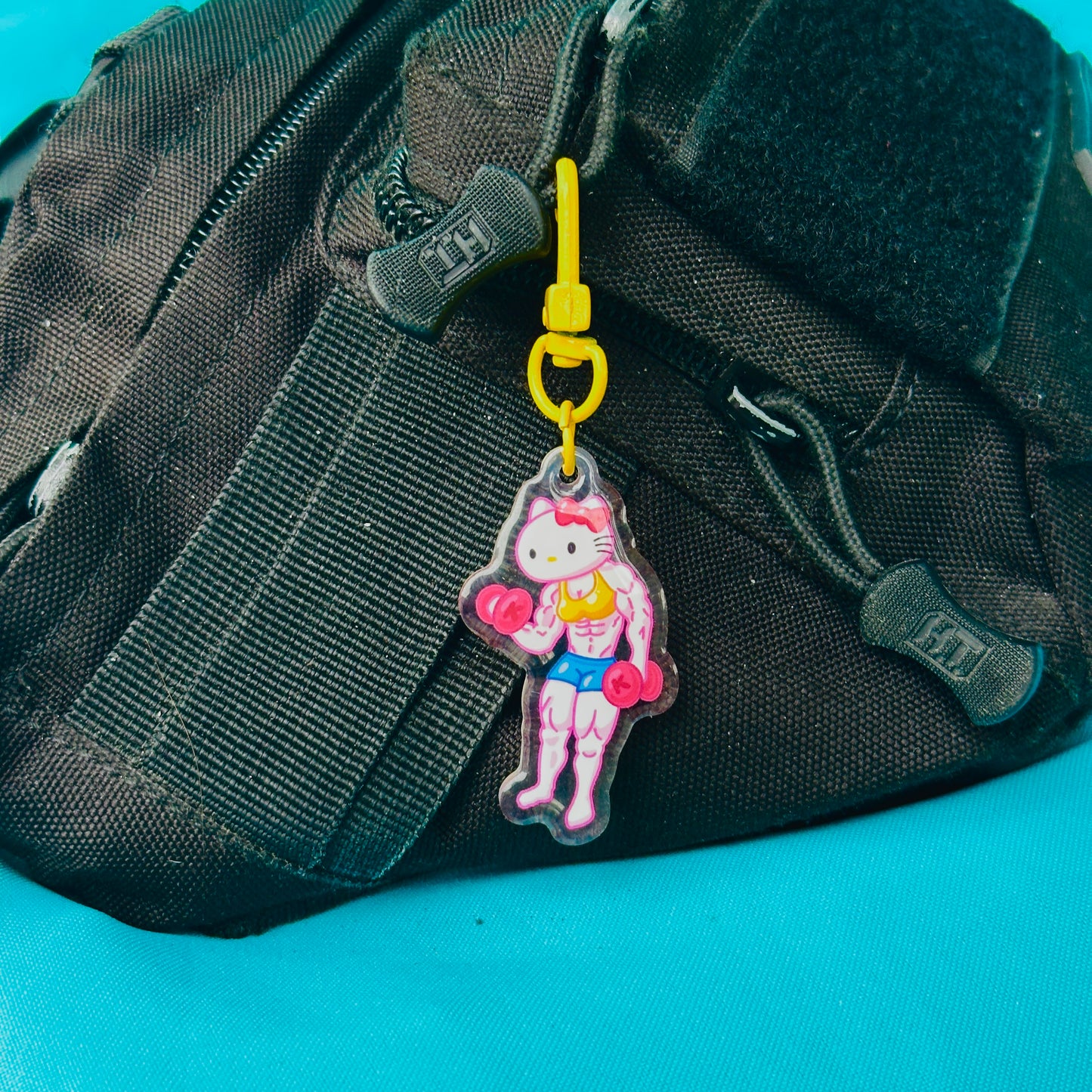 Buff Kitty Pumping Weights