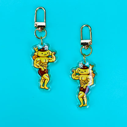 Buff Yellow Dog Posing