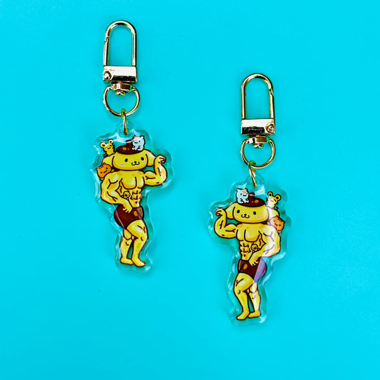 Buff Yellow Dog Posing