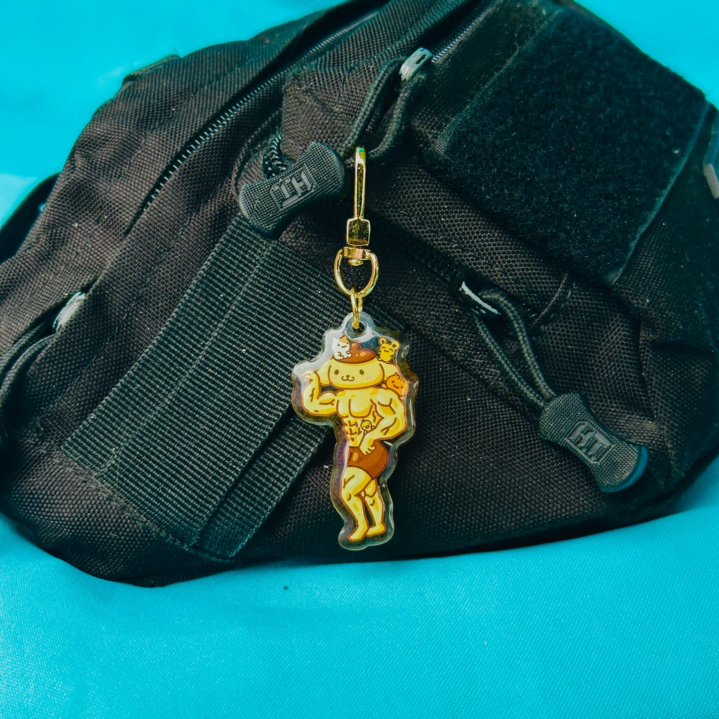 Buff Yellow Dog Posing