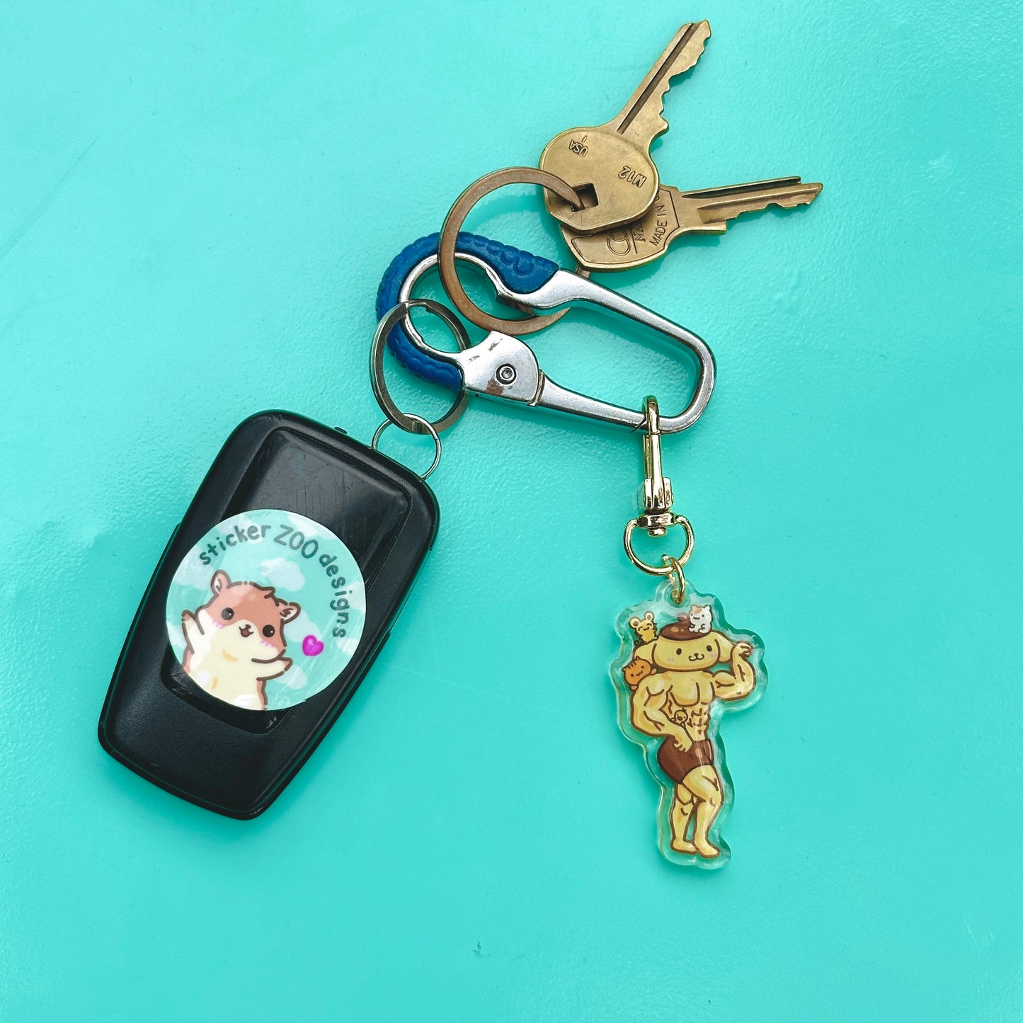 Buff Yellow Dog Posing