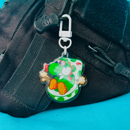 Green Dinosaur on Egg Toilet