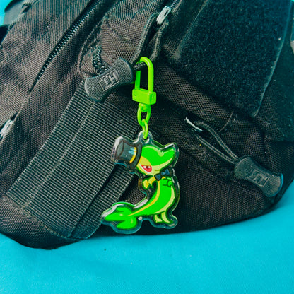 Green Sly Server Snake