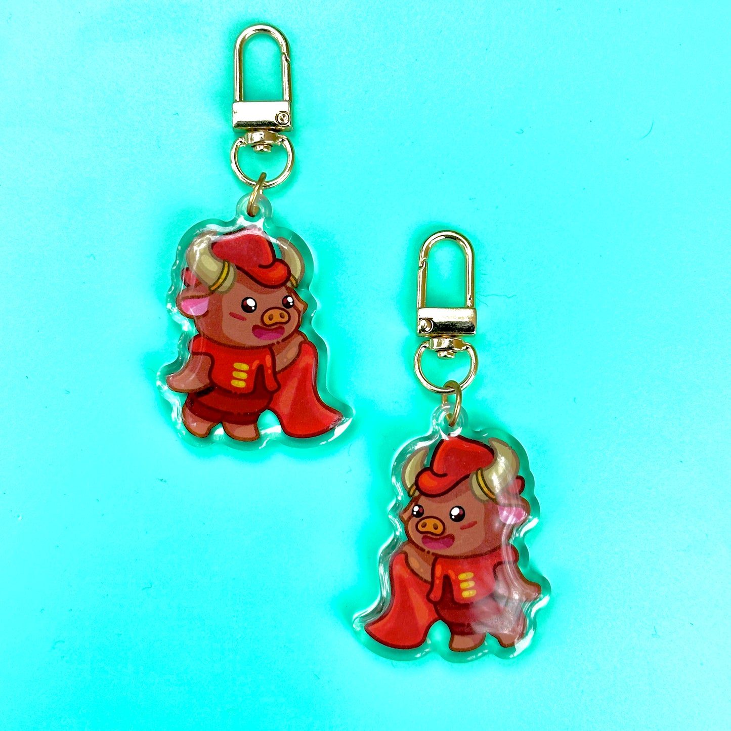 Matador Bull with Cape (inspired by CSUN)