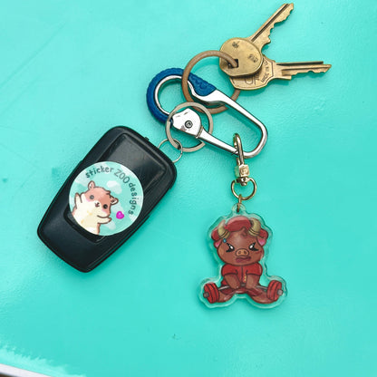 Matador Bull deadlifting heavy weights (inspired by CSUN)