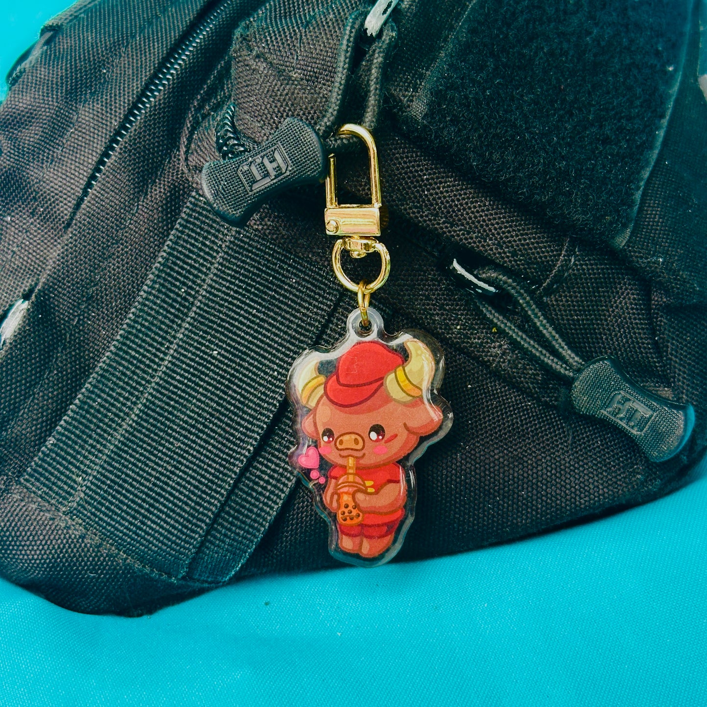 Matador Bull with Boba (inspired by CSUN)