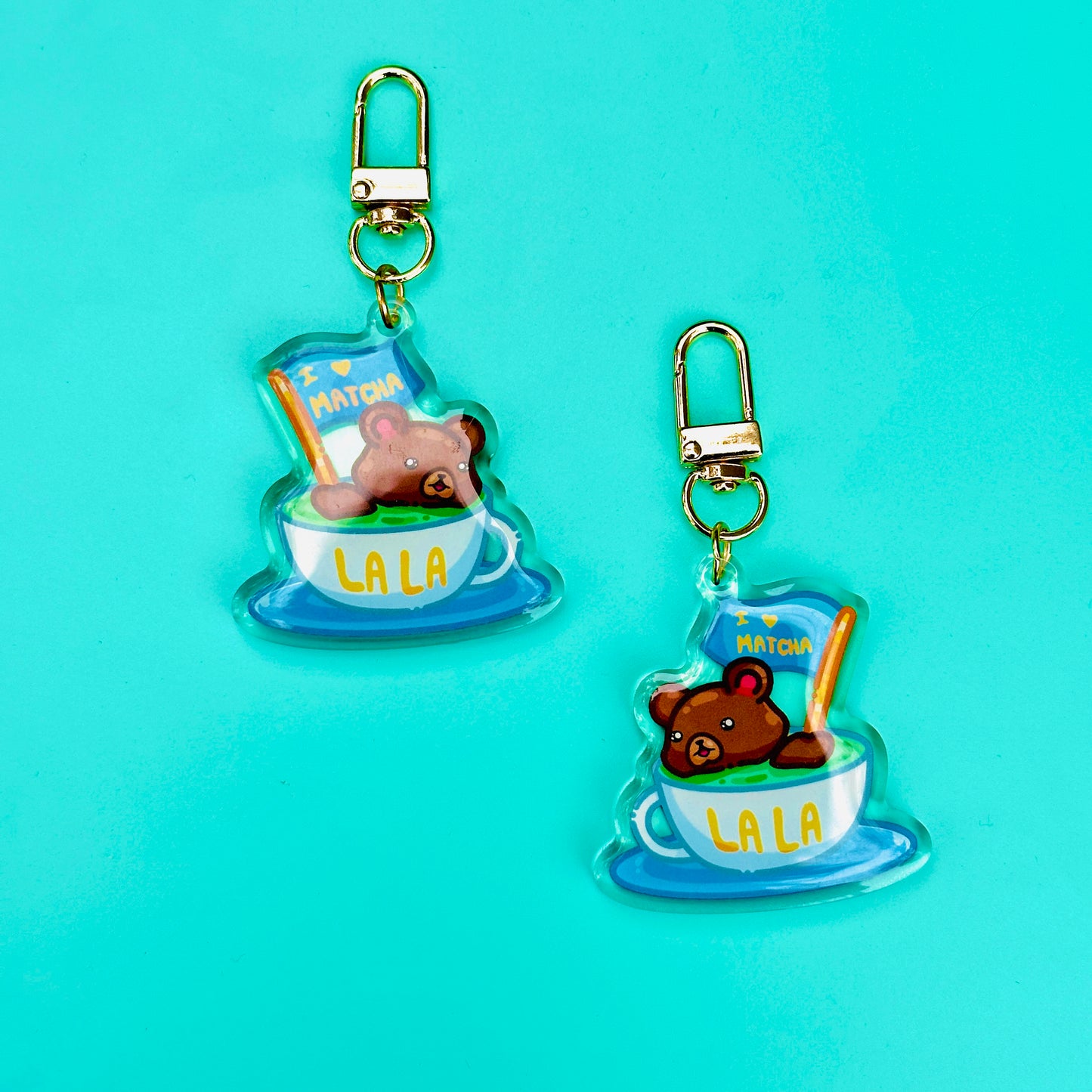 Matcha Swimming Bear (inspired by UCLA)