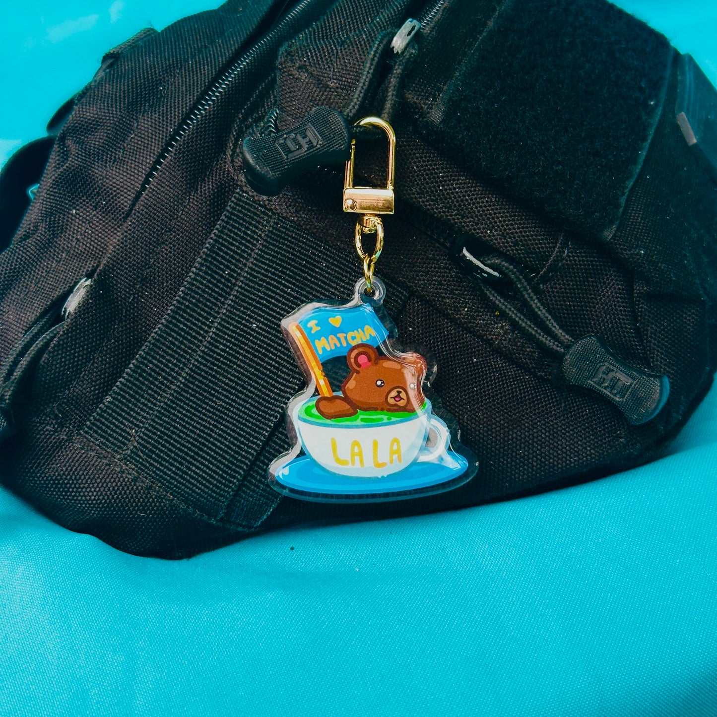 Matcha Swimming Bear (inspired by UCLA)