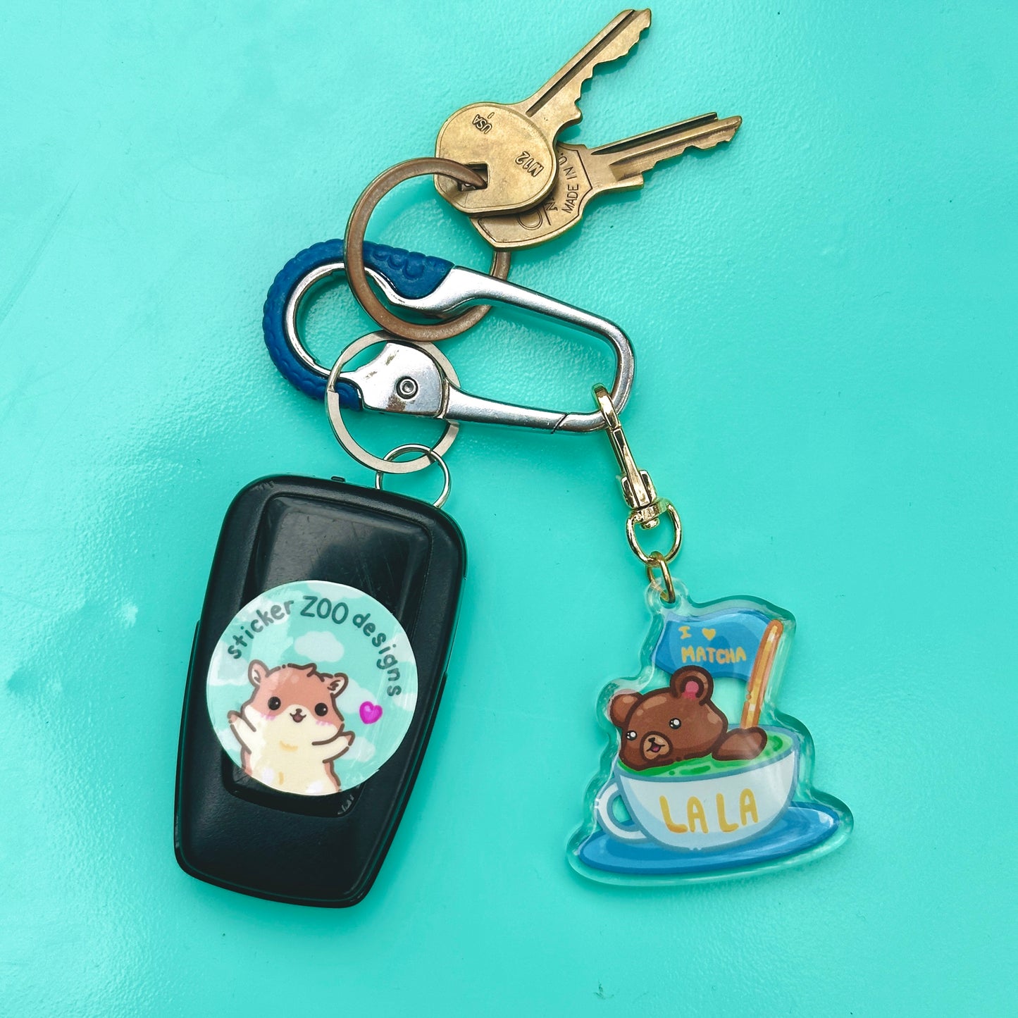 Matcha Swimming Bear (inspired by UCLA)