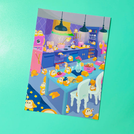 Waddle's Kitchen Print