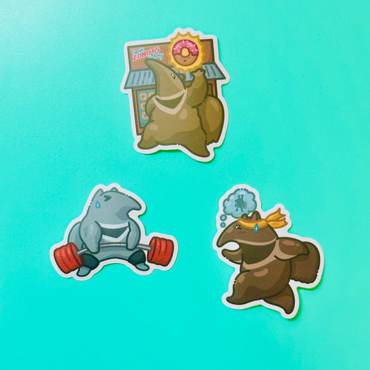 Anteater Stickers inspired by UC Irvine