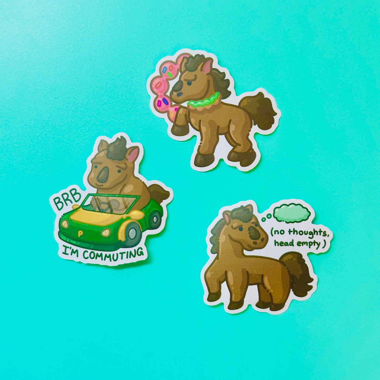 Horse Sticker inspired by Cal Poly Pomona Broncos (Ver. 2)