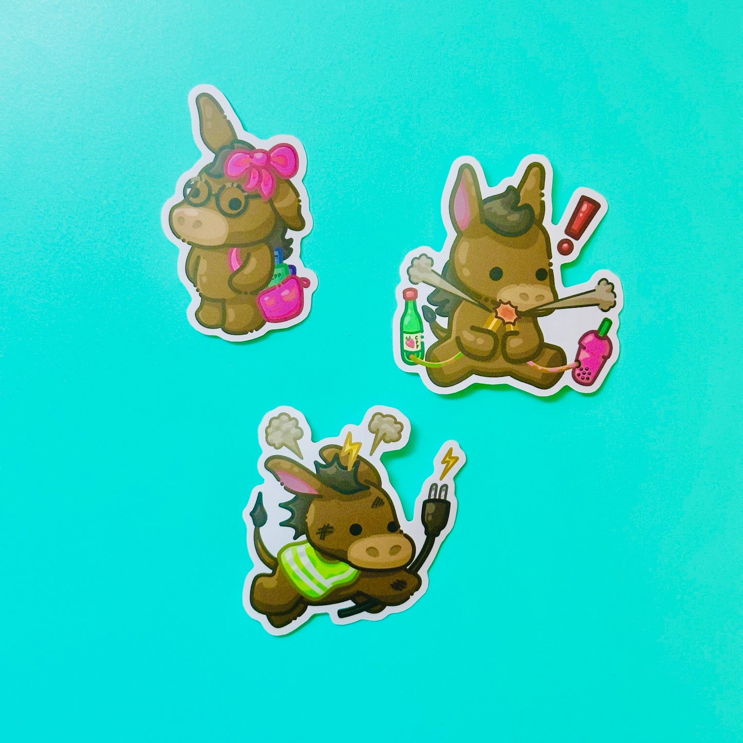 Horse Sticker inspired by Cal Poly Pomona Broncos (Ver. 1)