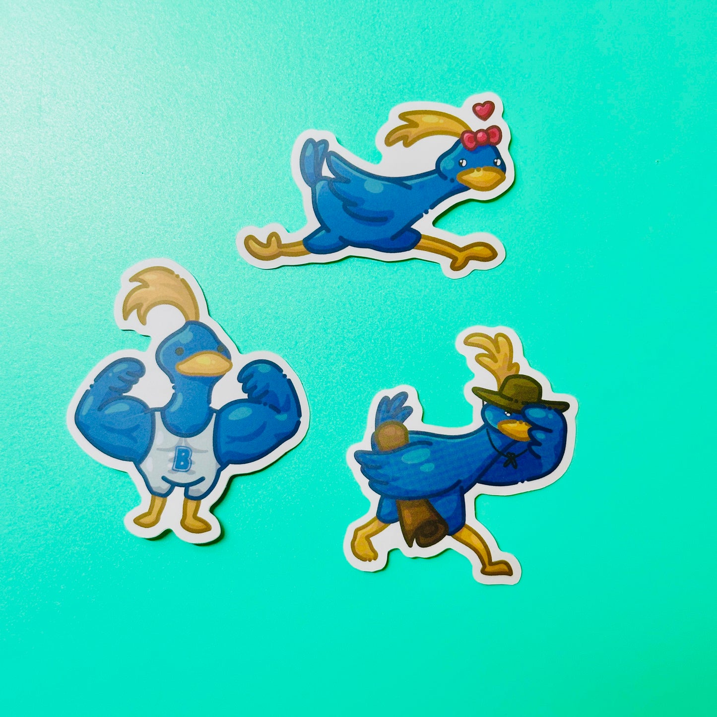 Roadrunner Stickers inspired by Bakersfield