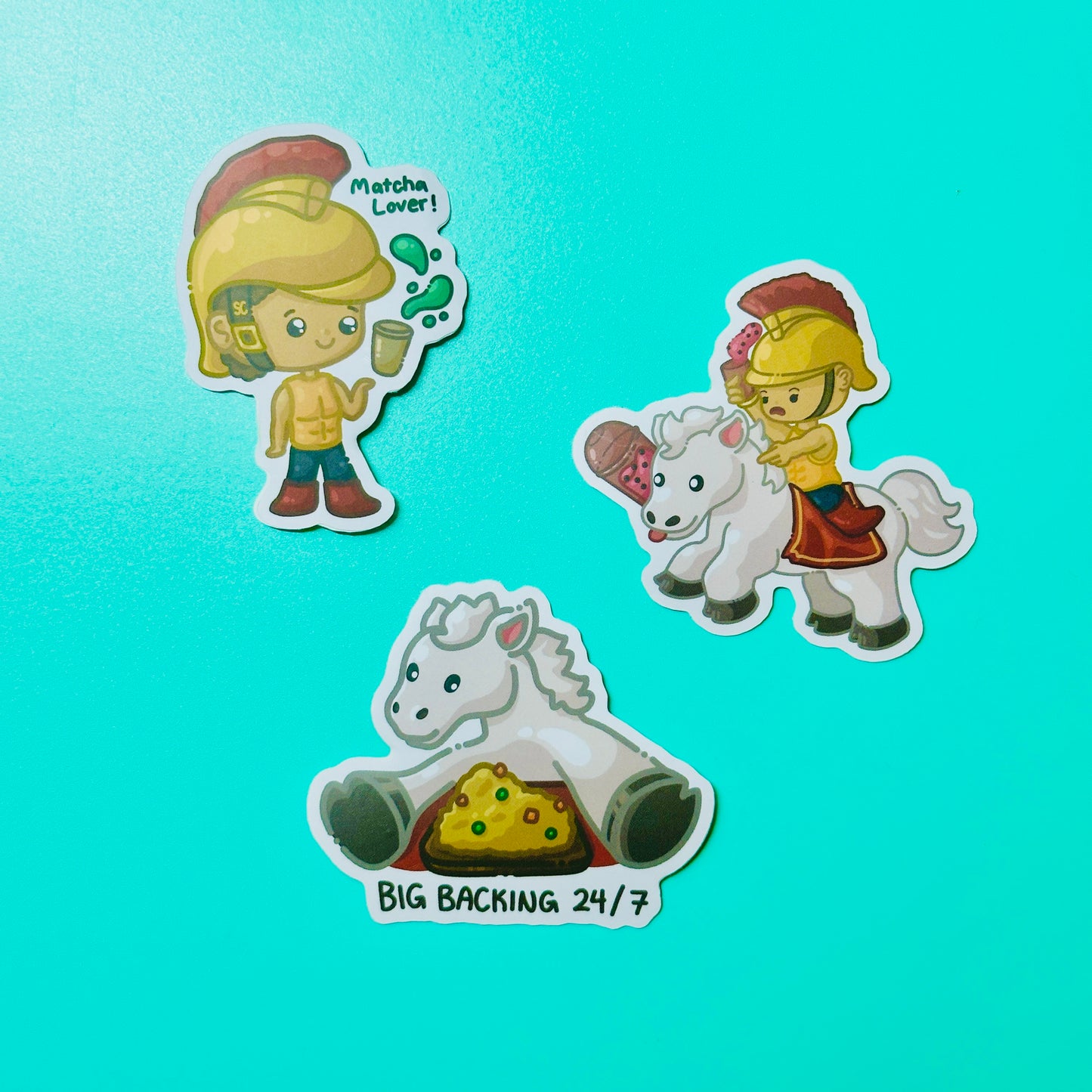 Trojan Stickers inspired by USC