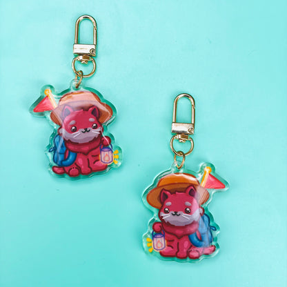 Red Wildcat Hiker (inspired by Chico State)