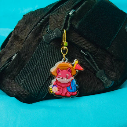 Red Wildcat Hiker (inspired by Chico State)