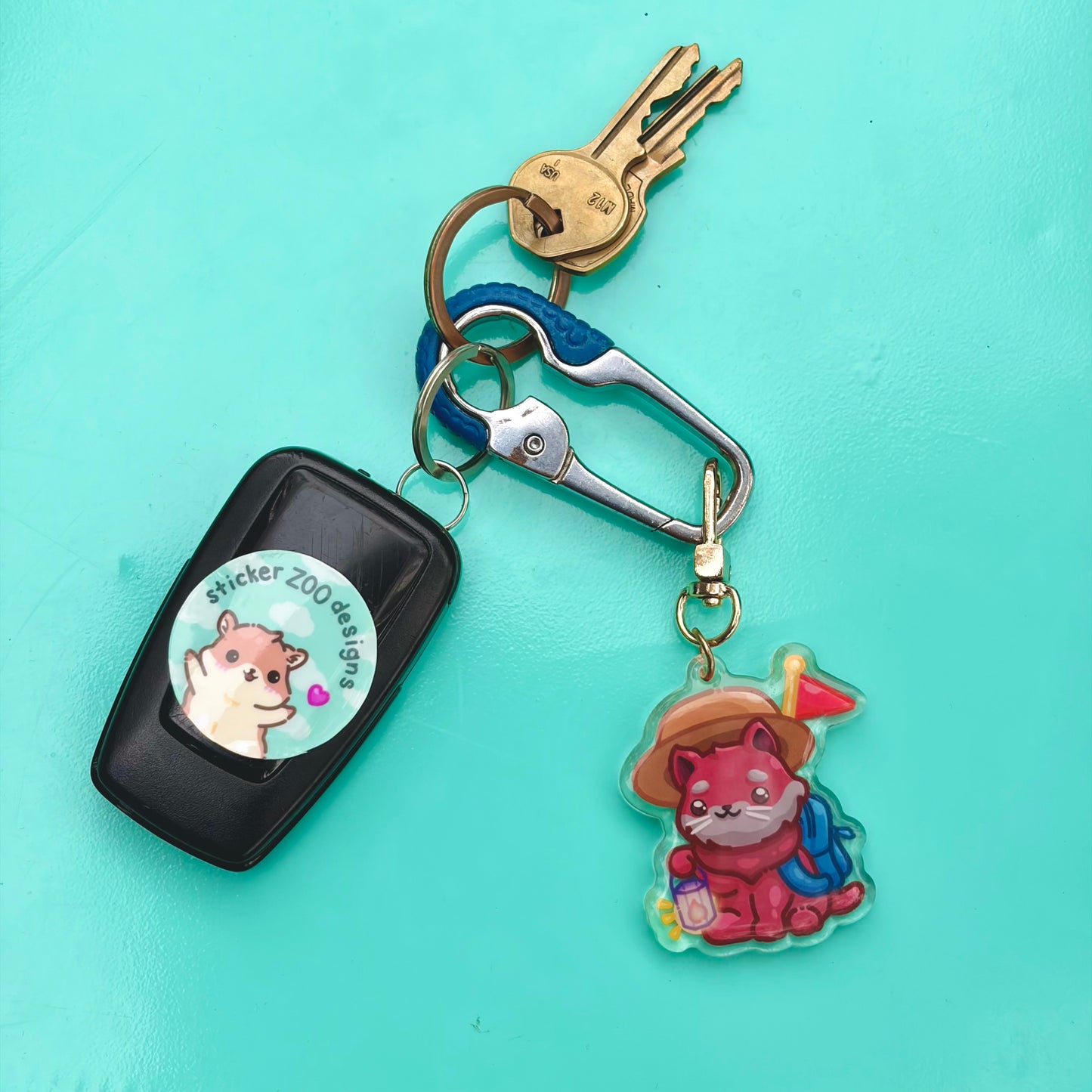 Red Wildcat Hiker (inspired by Chico State)