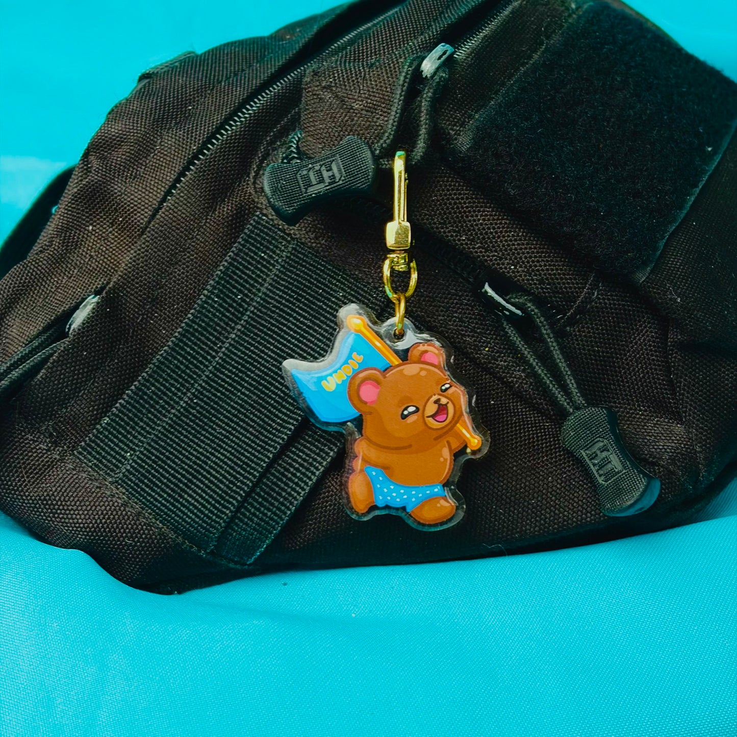 Undie Run Bear, Female (inspired by UCLA)