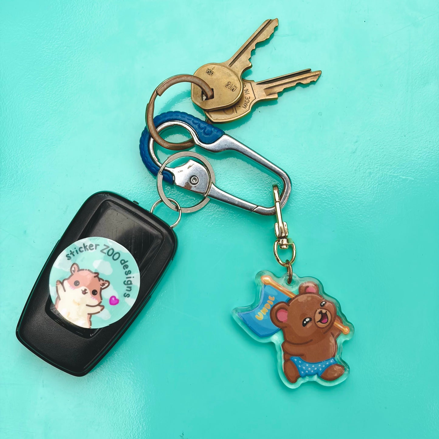 Undie Run Bear, Female (inspired by UCLA)