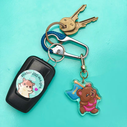 Undie Run Bear, Male (inspired by UCLA)