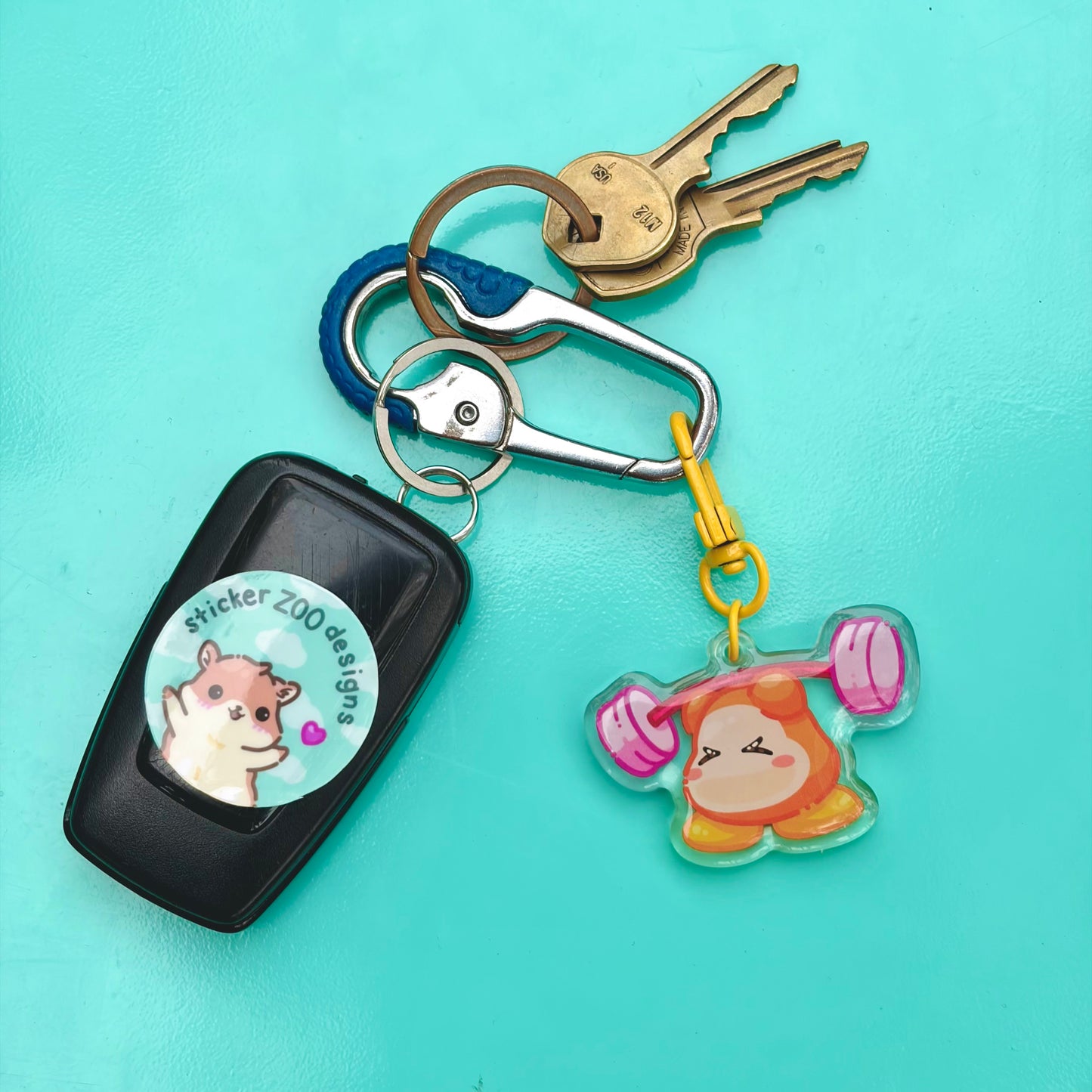 Waddle Lifting Pink Weights