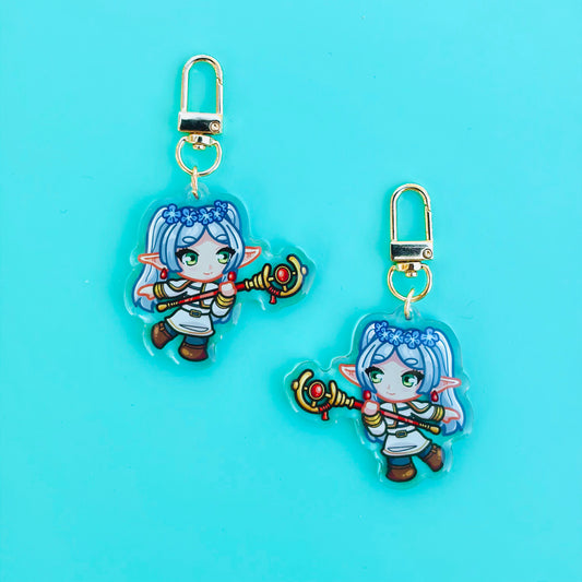 Frieren the Elven Mage from the Party of Heroes