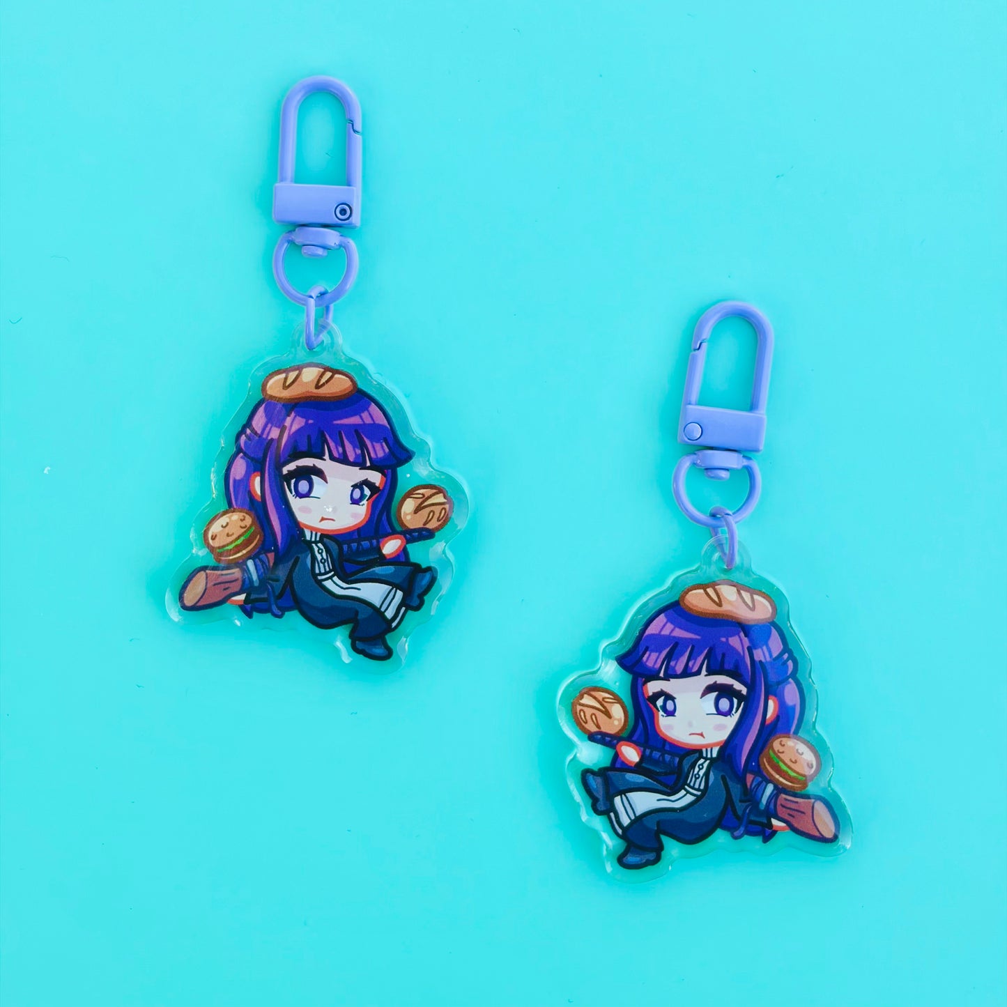 Fern the Purple Haired Human Mage