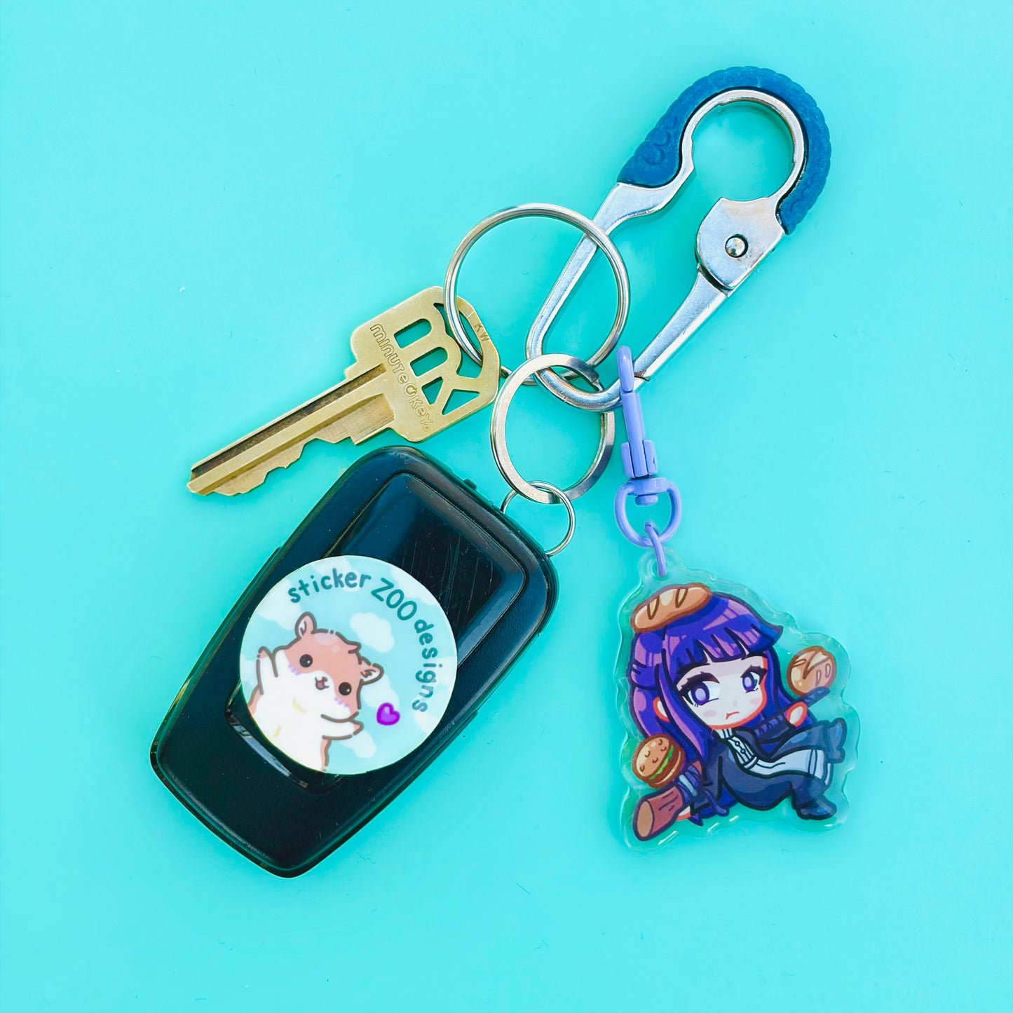 Fern the Purple Haired Human Mage