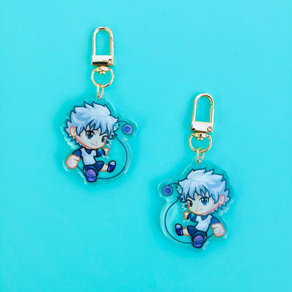 Killua, the yo-yo wielder