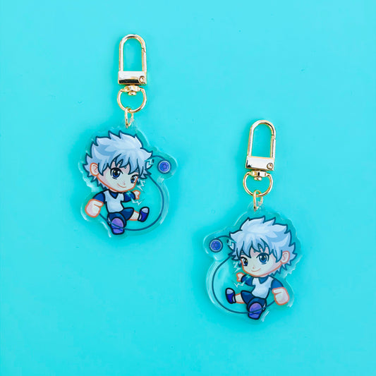 Killua, the yo-yo wielder