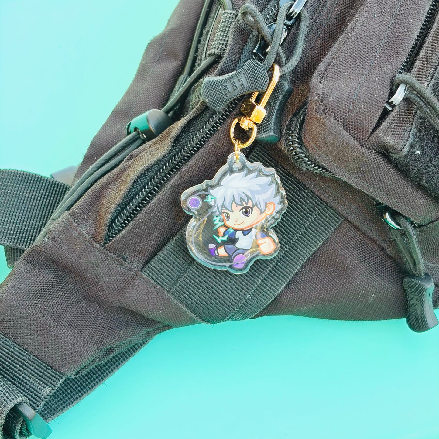 Killua, the yo-yo wielder