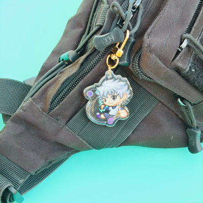 Killua, the yo-yo wielder