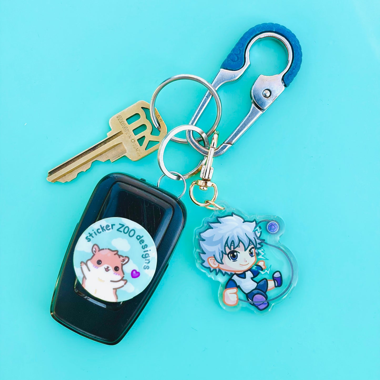 Killua, the yo-yo wielder