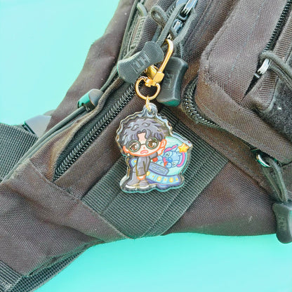 Okarun afraid of aliens, but Stitch just landed