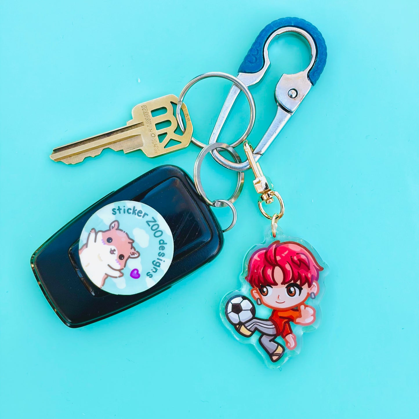 Jiji, and he loves playing soccer