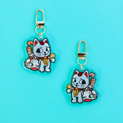 Turbo Granny stealing a gold coin from Meowth