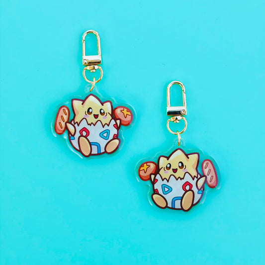 A cracked egg that loves bread