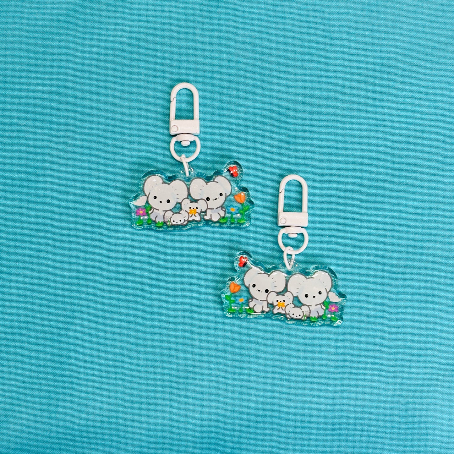 Maus Family Keychains