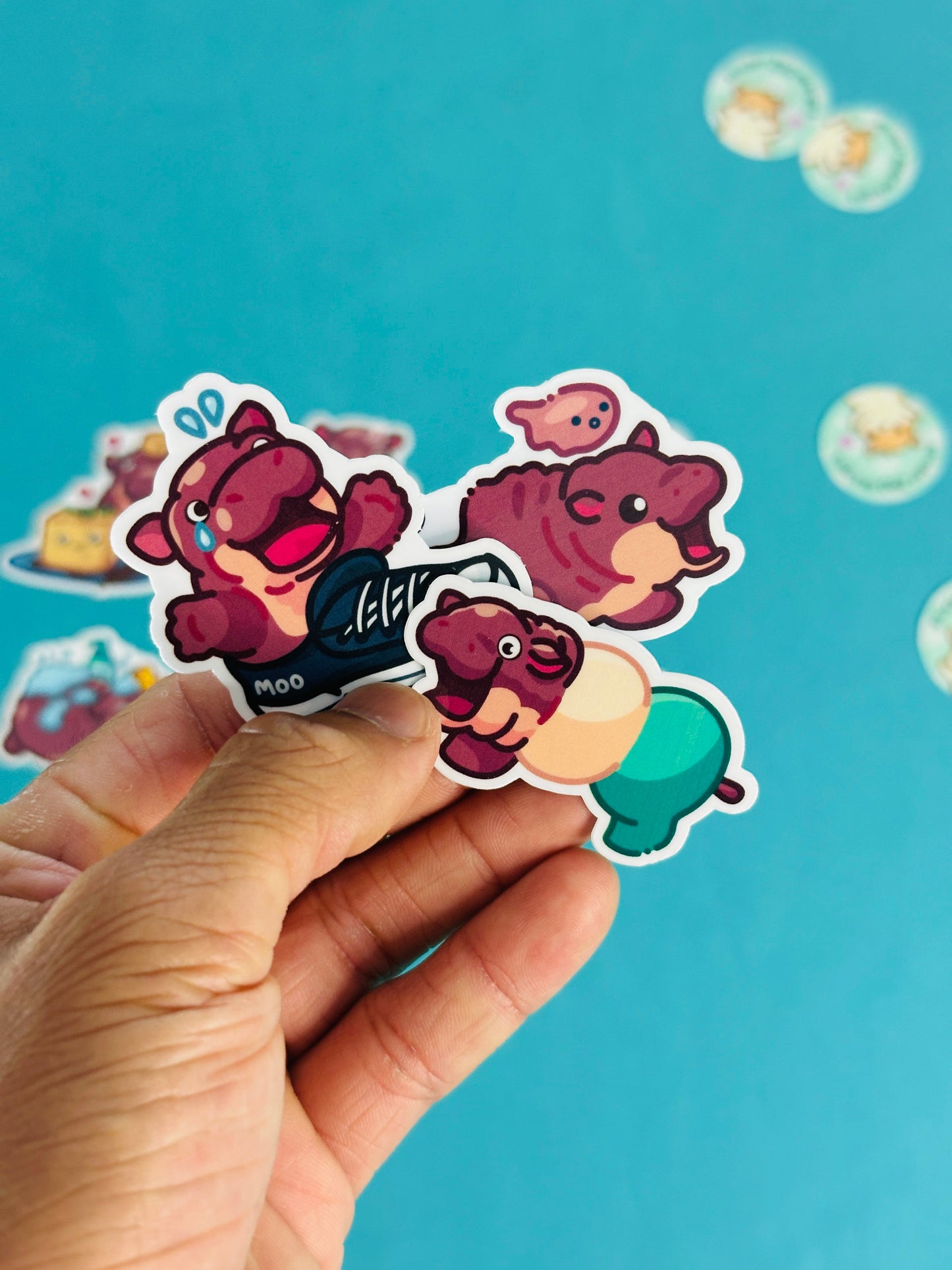 Sticker Zoo Deng