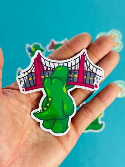 Alligator Stickers inspired by San Francisco State