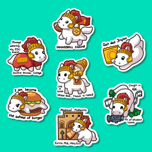 Figgie Stickers (White Horse Southern Cali from 10/5)