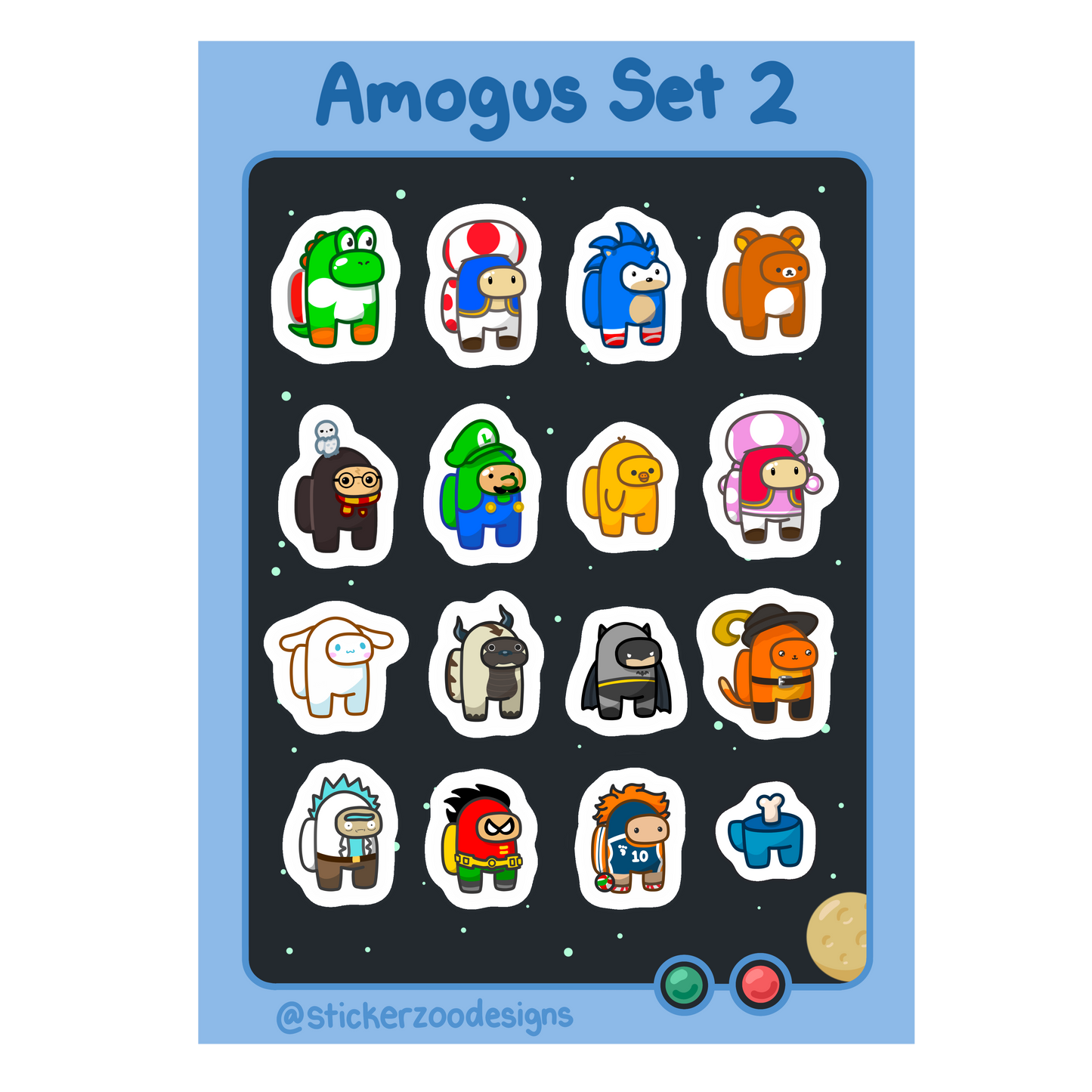 Crewmates Multiverse: Set 2 Sheet