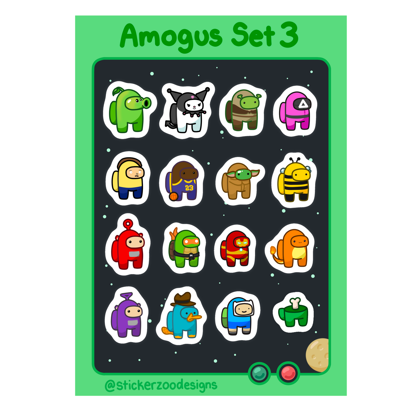 Crewmates Multiverse: Set 3 Sheet