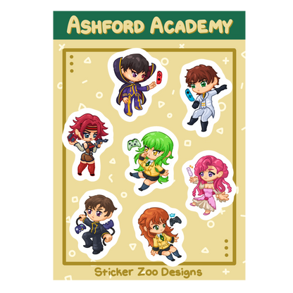 Ashford Academy Sheet
