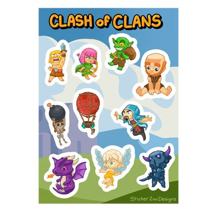 Clash of Clans Sheet