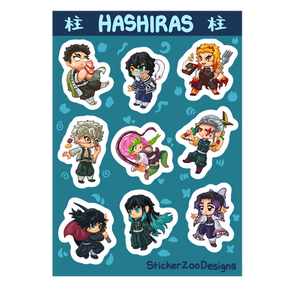 Hashiras Sheet