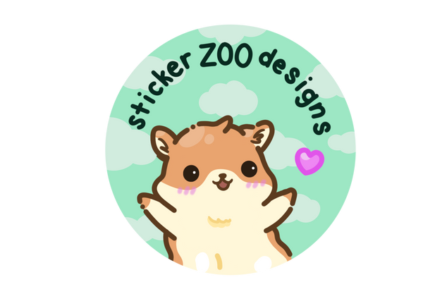 Sticker Zoo Designs